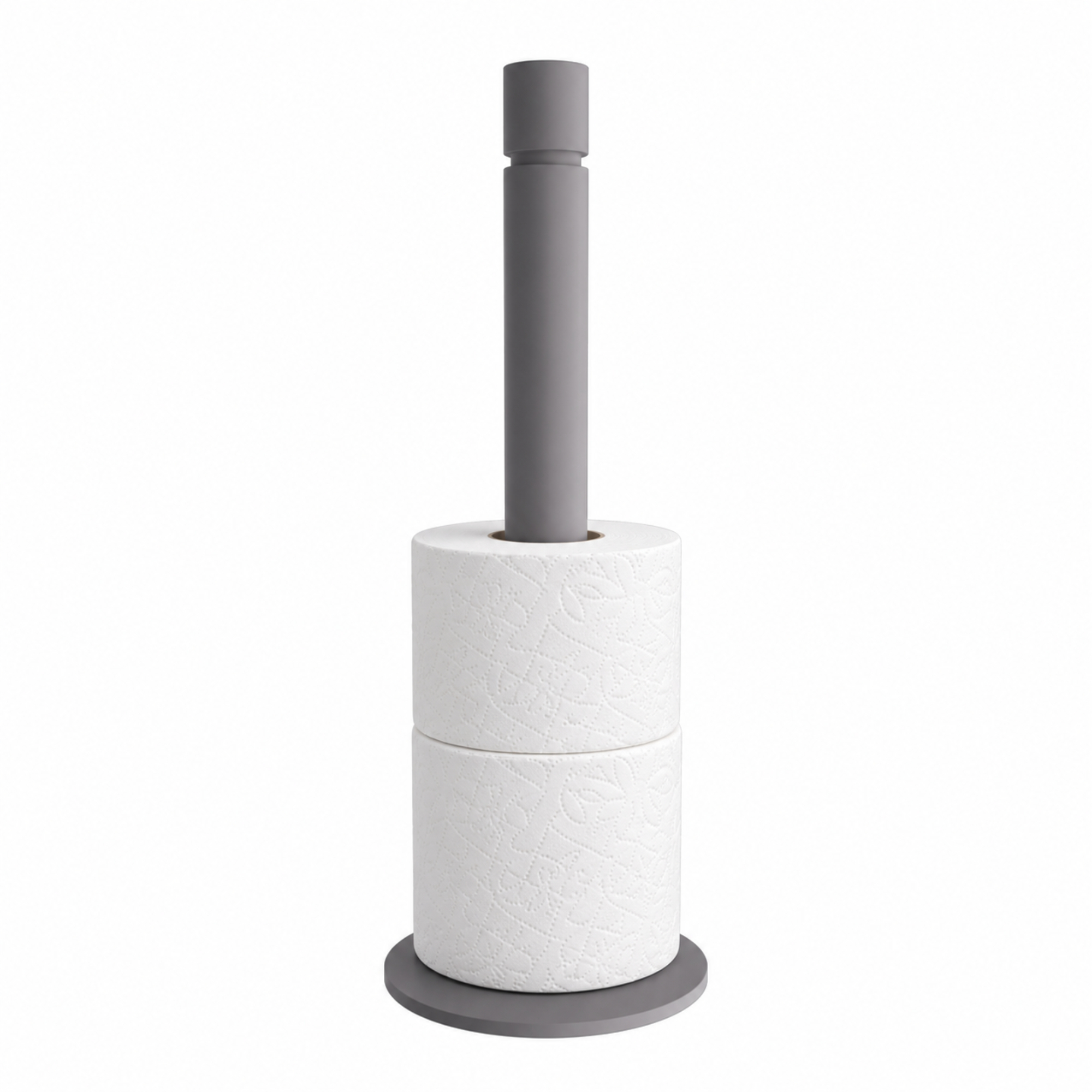 Επικαθήμενη Εφεδρική Χαρτοθήκη - Matt Concrete Grey - Matt Concrete Grey